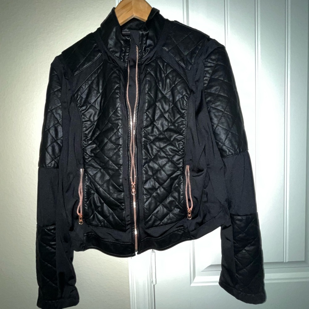 Black Quilted Women's Jacket